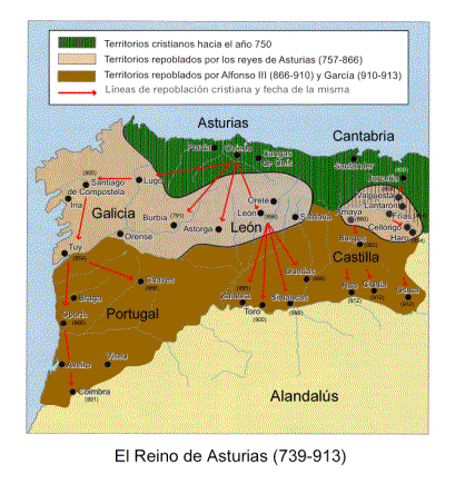 El Reino de Asturias (739-913)